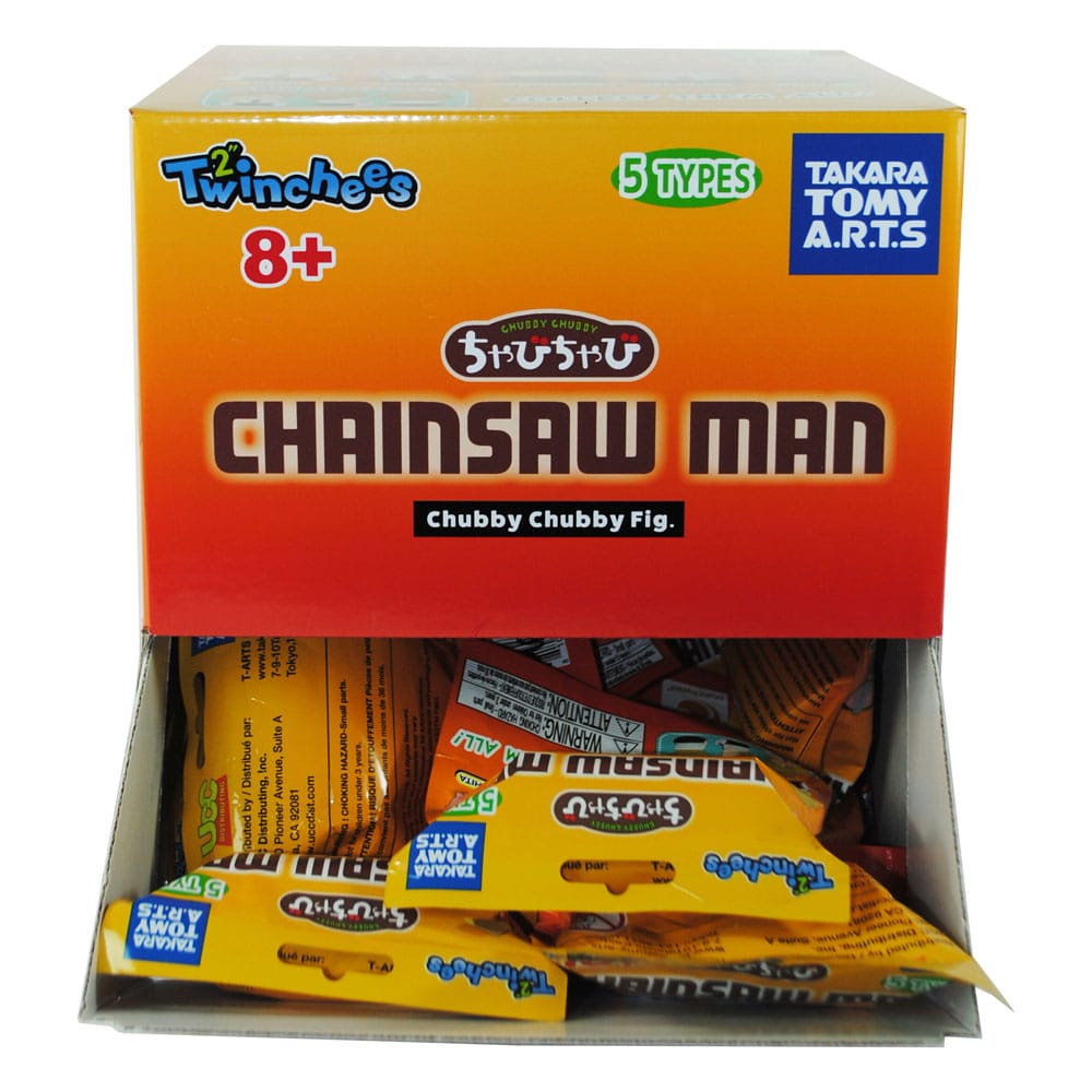 Chainsaw Man Twinchees Mini Figures Chubby Chubby Display 24 Takara Tomy