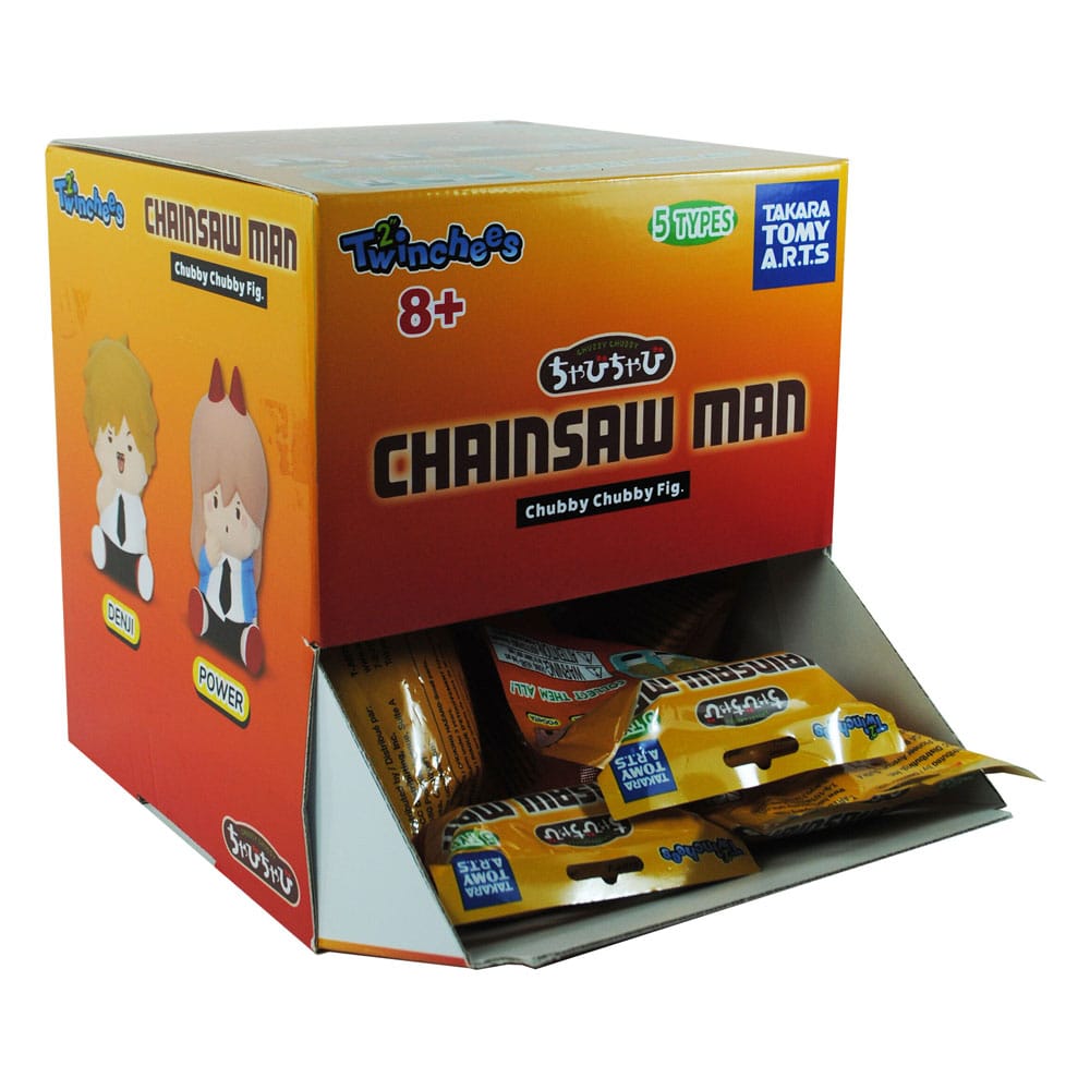 Chainsaw Man Twinchees Mini Figures Chubby Chubby Display 24 Takara Tomy