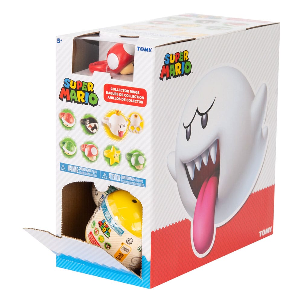 Super Mario Rings Mystery Capsule Display 9 Tomy