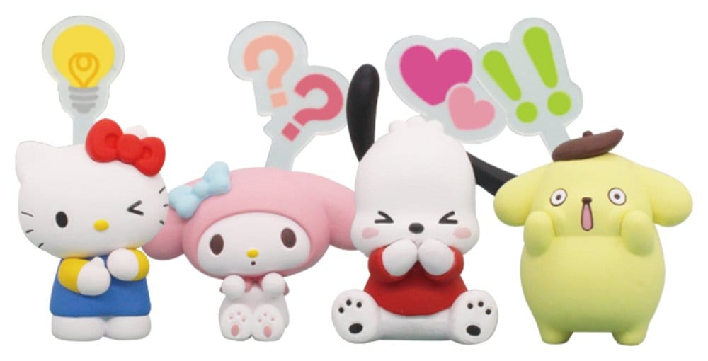 Sanrio Twinchees Mini Figures Hello Kitty & Friends Pikon Mind Blind Pack Display 24 Takara Tomy