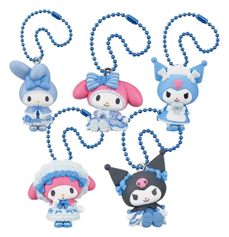 Sanrio Twinchees Mini Figures My Melody x Kuromi Sweet Lolita Blind Pack Display 24 Takara Tomy