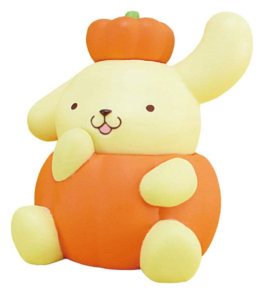 Sanrio Twinchees Mini Figures Pompompurin My Fav Color Blind Pack Display 24 Takara Tomy