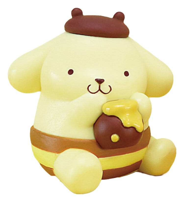 Sanrio Twinchees Mini Figures Pompompurin My Fav Color Blind Pack Display 24 Takara Tomy