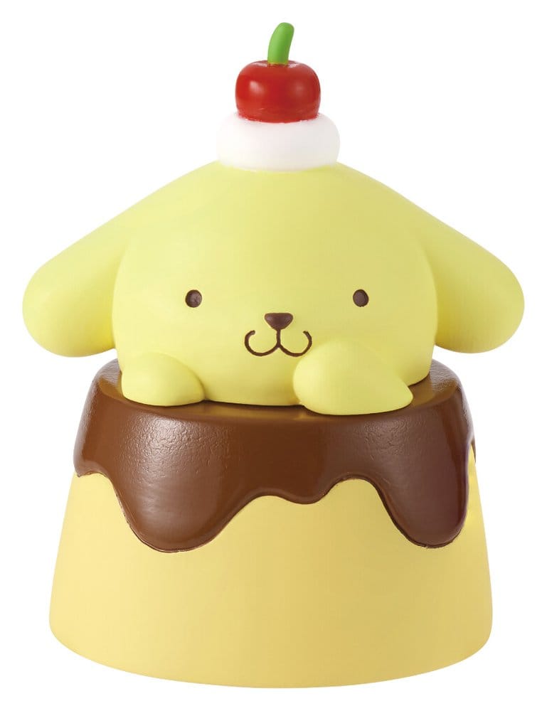 Sanrio Twinchees Mini Figures Pompompurin My Fav Color Blind Pack Display 24 Takara Tomy