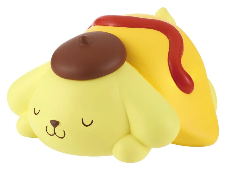 Sanrio Twinchees Mini Figures Pompompurin My Fav Color Blind Pack Display 24 Takara Tomy