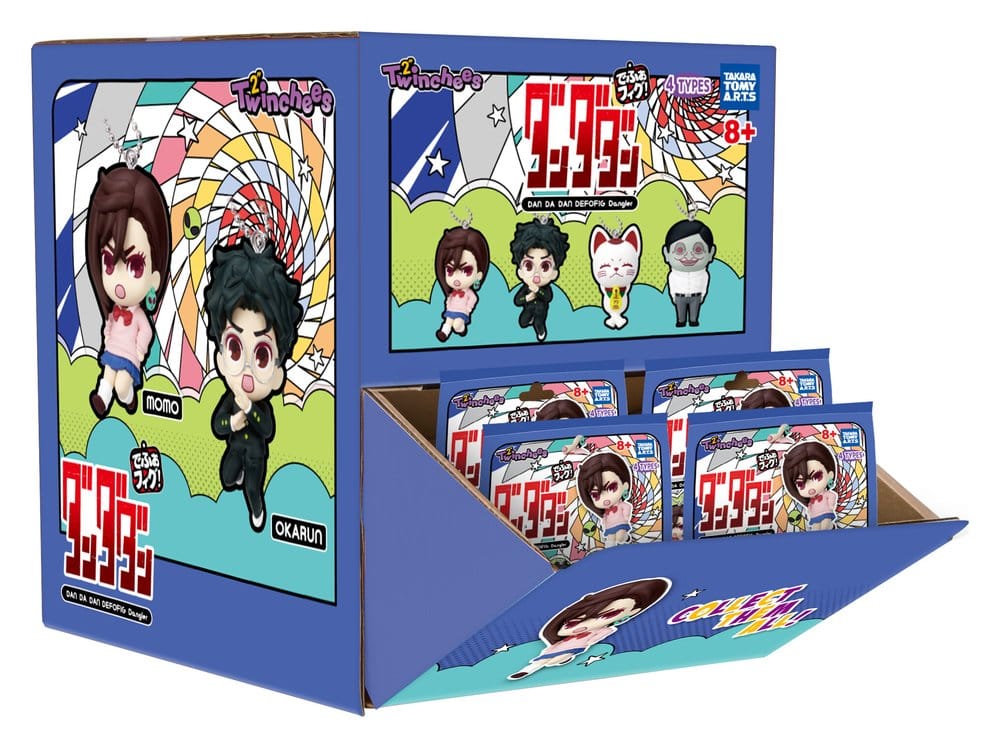 Dandadan Twinchees Dangler Mini Figures Defofig! Blind Pack Display 24 Takara Tomy