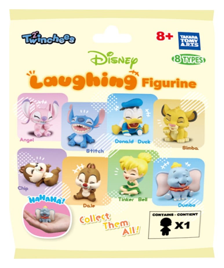 Disney Twinchees Mini Figures Laughing Blind Pack Display 24 Takara Tomy