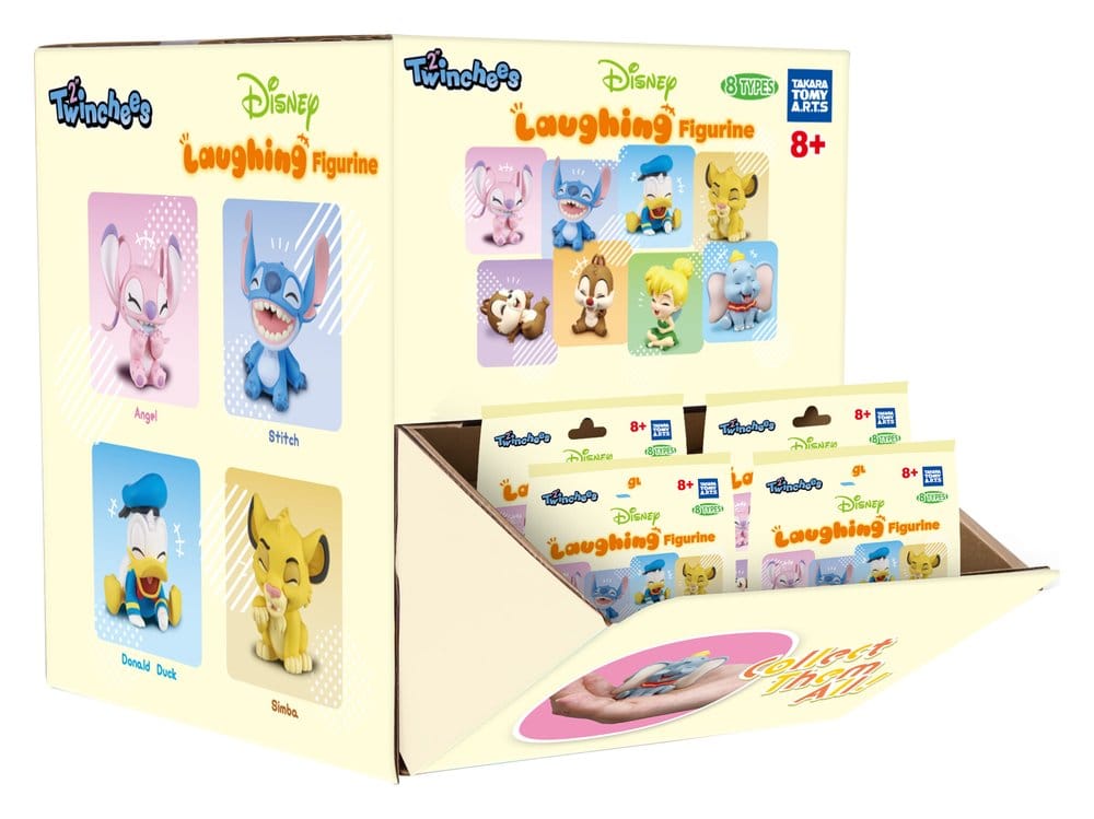 Disney Twinchees Mini Figures Laughing Blind Pack Display 24 Takara Tomy