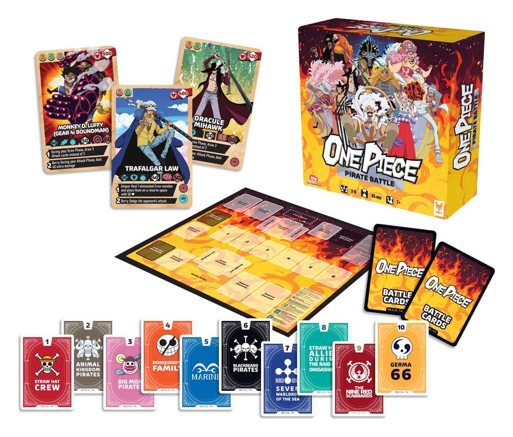 One Piece Board Game Pirate Battle *English Version* Topi Games
