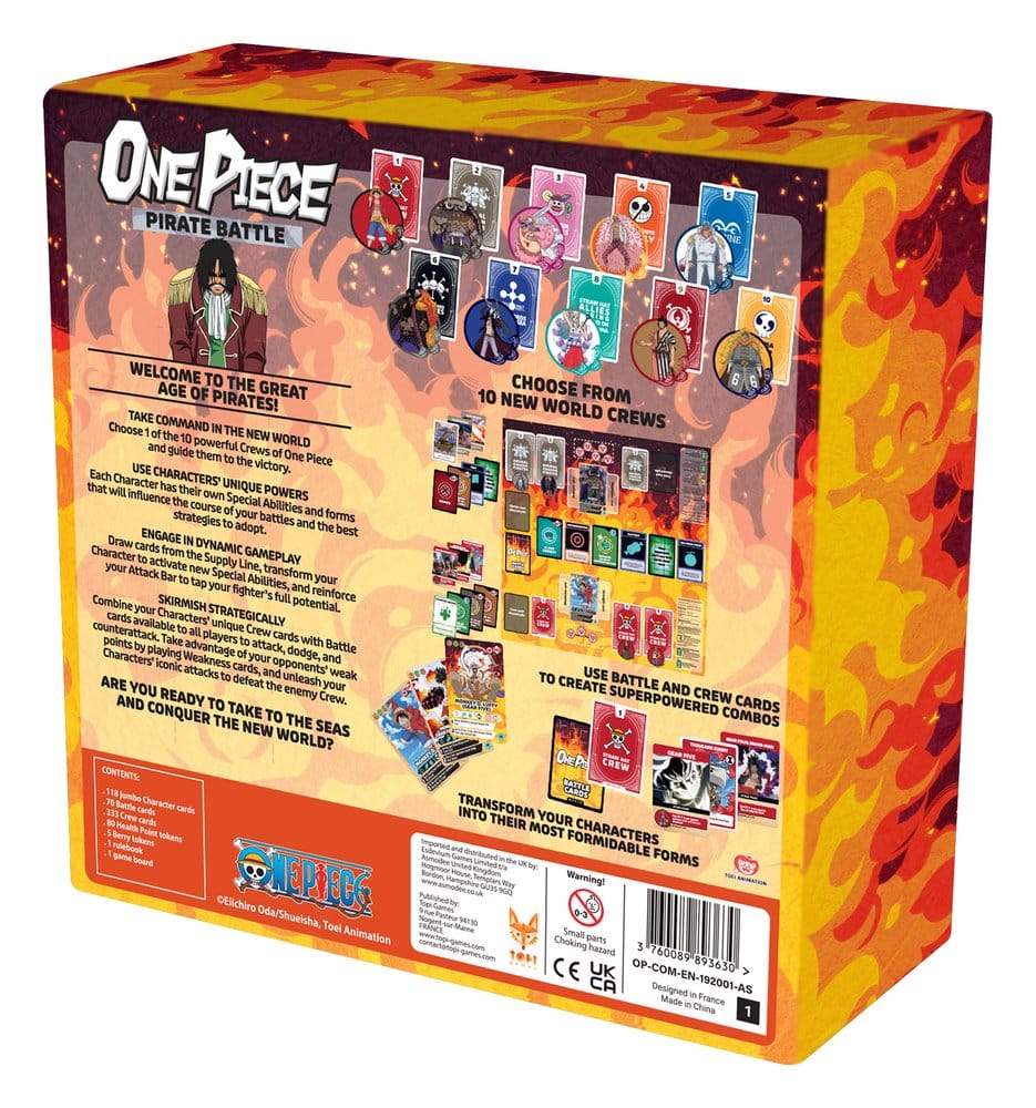 One Piece Board Game Pirate Battle *English Version* Topi Games
