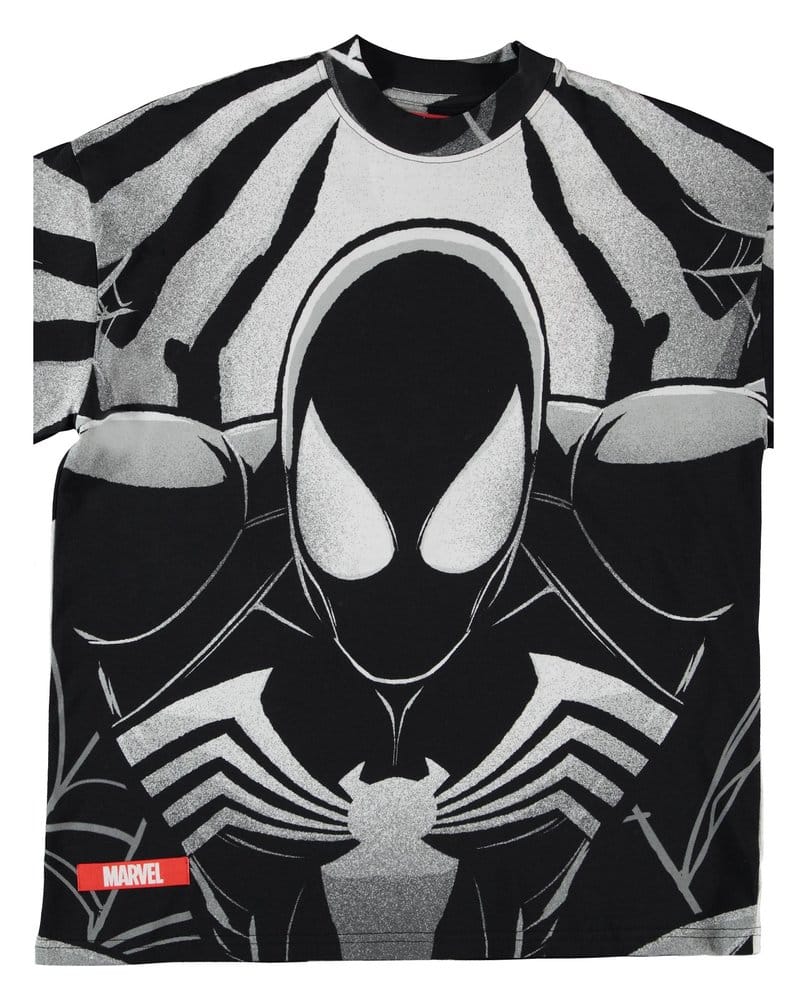 Marvel T Shirt Spider Man Venom AOP Size L Difuzed