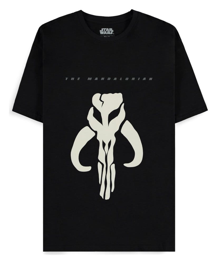 Star Wars The Mandalorian & Grogu T Shirt Mythosaur Sigil Size XL Difuzed