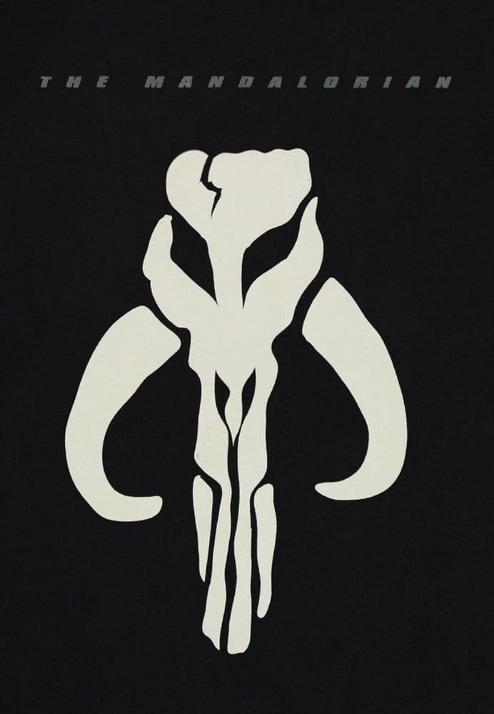 Star Wars The Mandalorian & Grogu T Shirt Mythosaur Sigil Size XL Difuzed