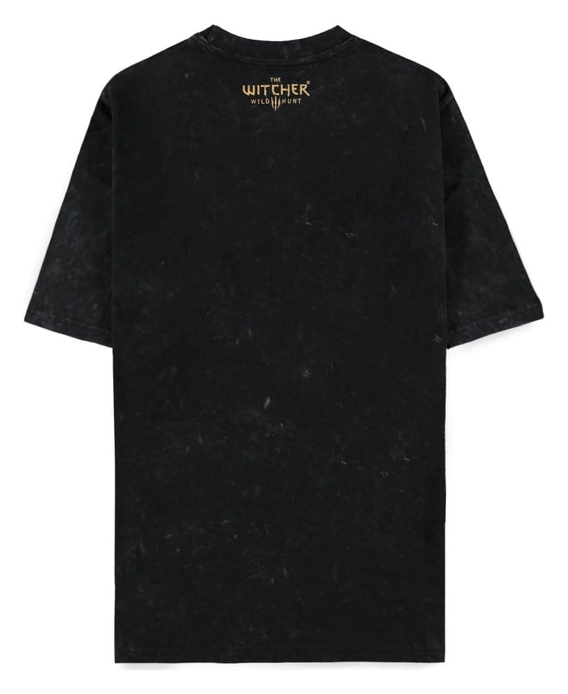The Witcher T Shirt Ciri and the Basilisk L Difuzed