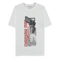Chainsaw Man T Shirt Chainsaw Man White Size M Difuzed