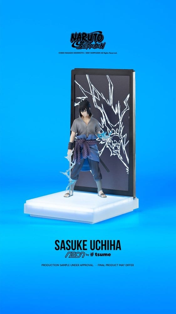 Naruto Neon Figure 1/9 Sasuke Uchiha Tsume