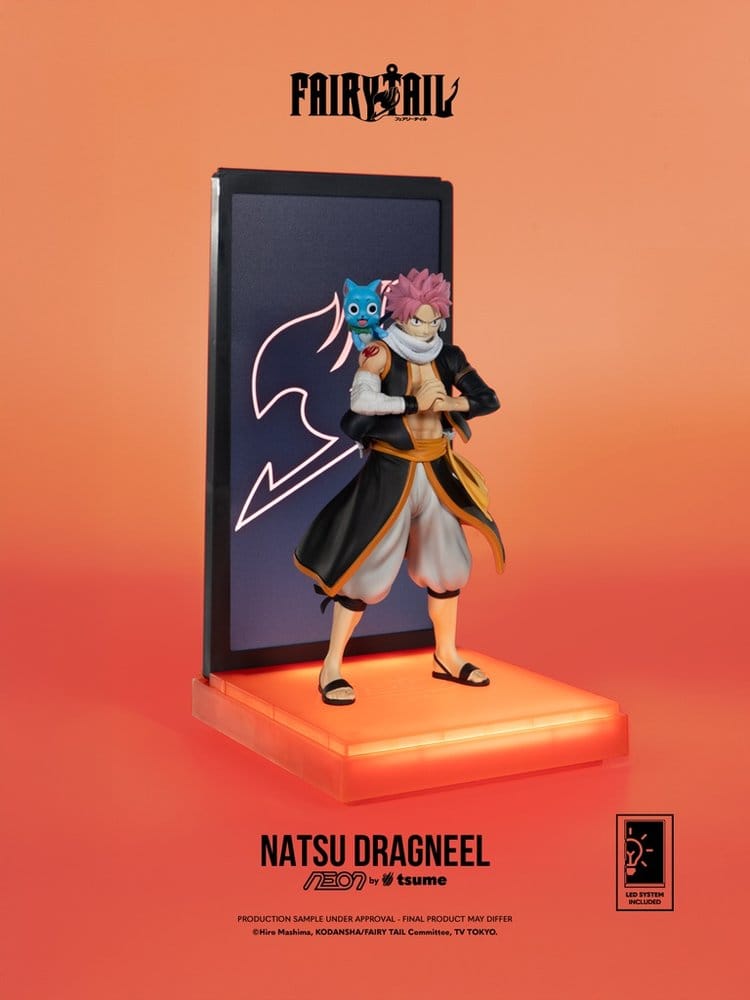 Fairy Tail Neon Figure 1/9 Natsu Dragneel Tsume