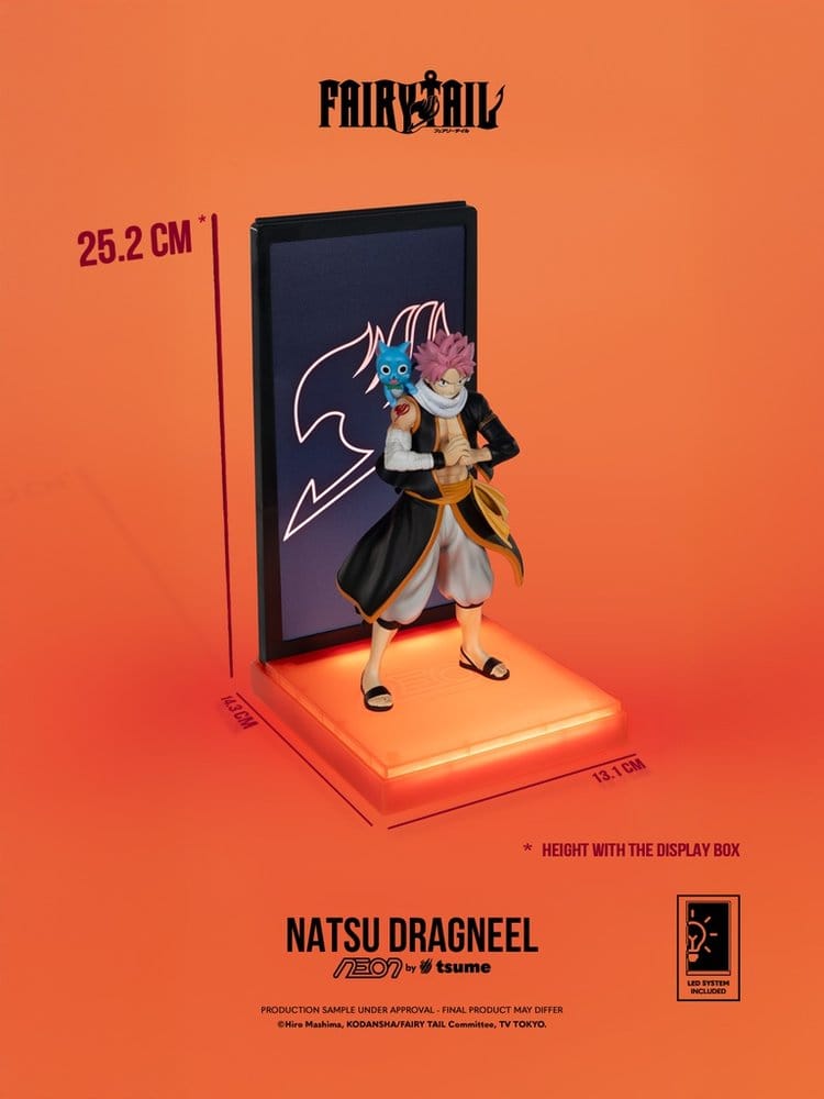 Fairy Tail Neon Figure 1/9 Natsu Dragneel Tsume