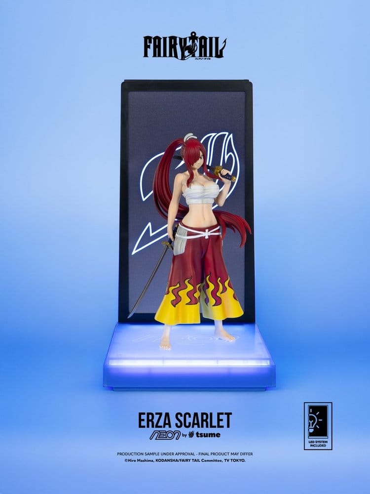 Fairy Tail Neon Figure 1/9 Erza Scarlet Tsume