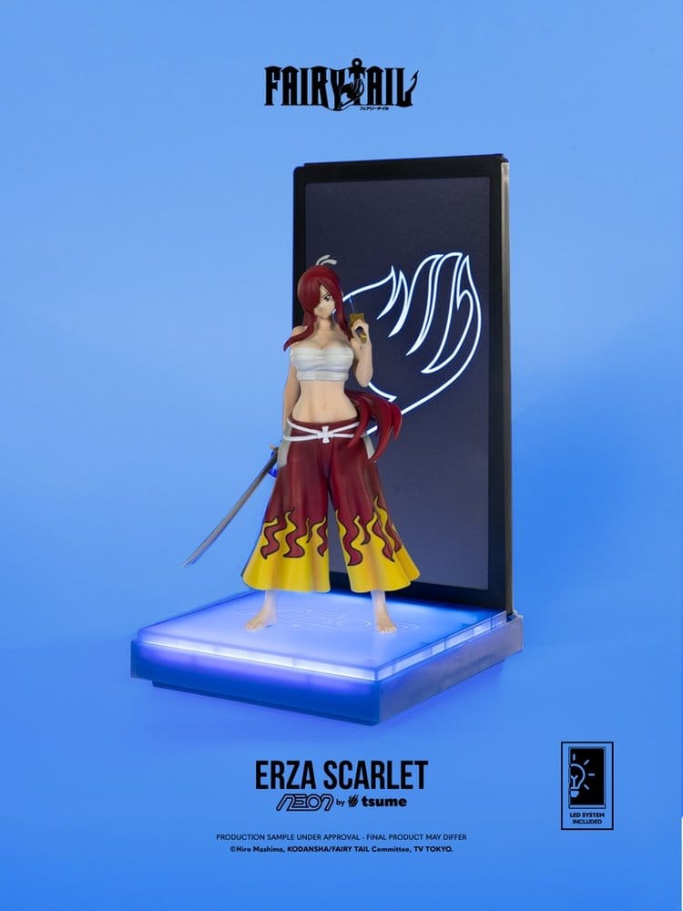 Fairy Tail Neon Figure 1/9 Erza Scarlet Tsume