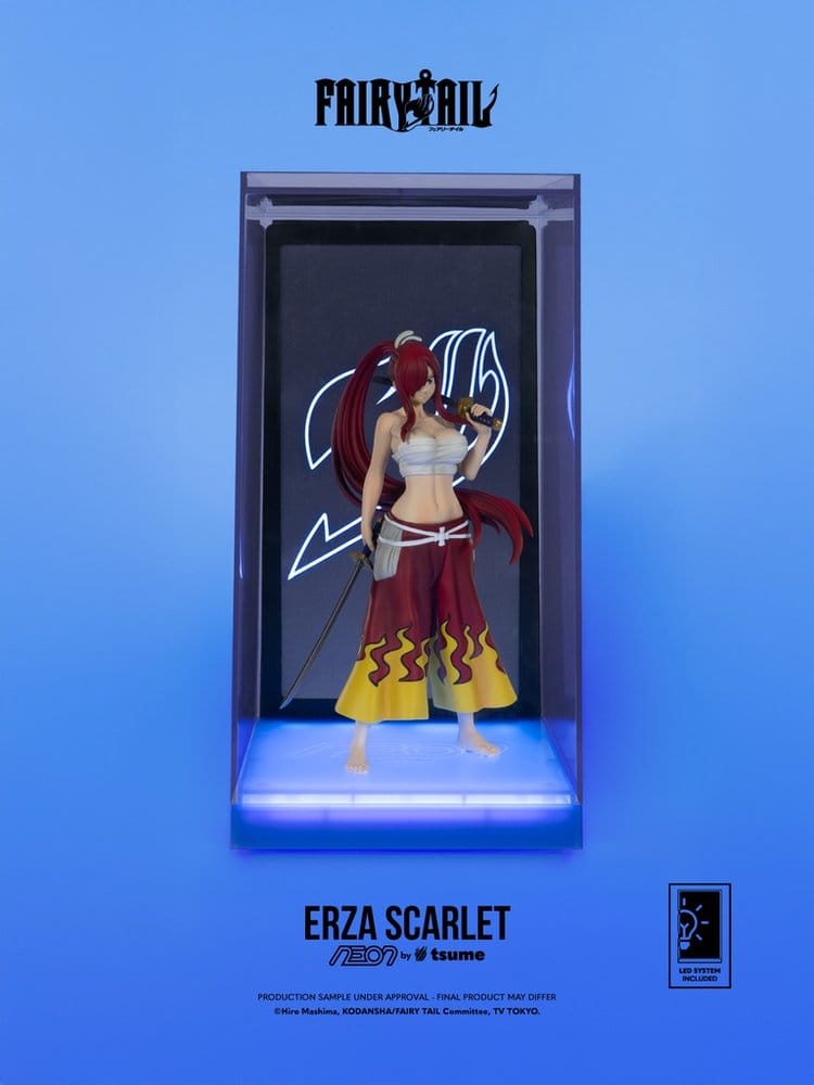 Fairy Tail Neon Figure 1/9 Erza Scarlet Tsume