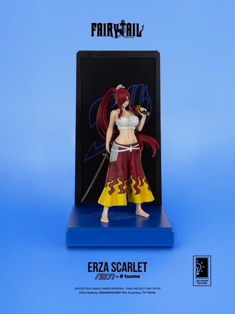 Fairy Tail Neon Figure 1/9 Erza Scarlet Tsume