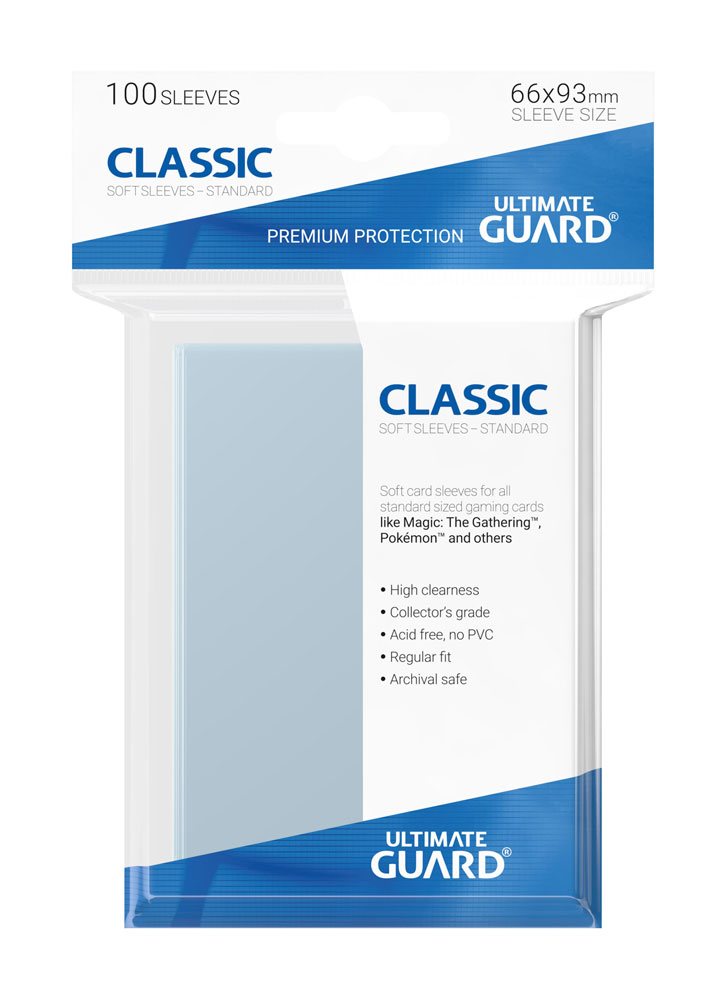 Ultimate Guard Classic Sleeves Standard Size 100 Ultimate Guard