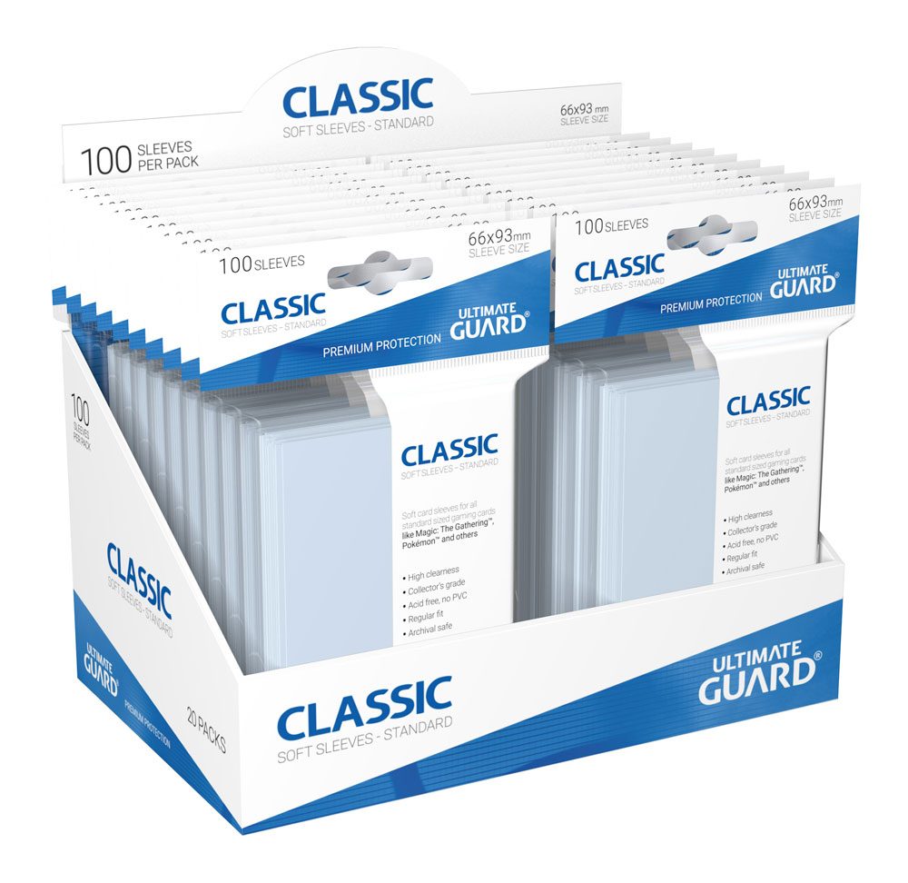 Ultimate Guard Classic Sleeves Standard Size 100 Ultimate Guard