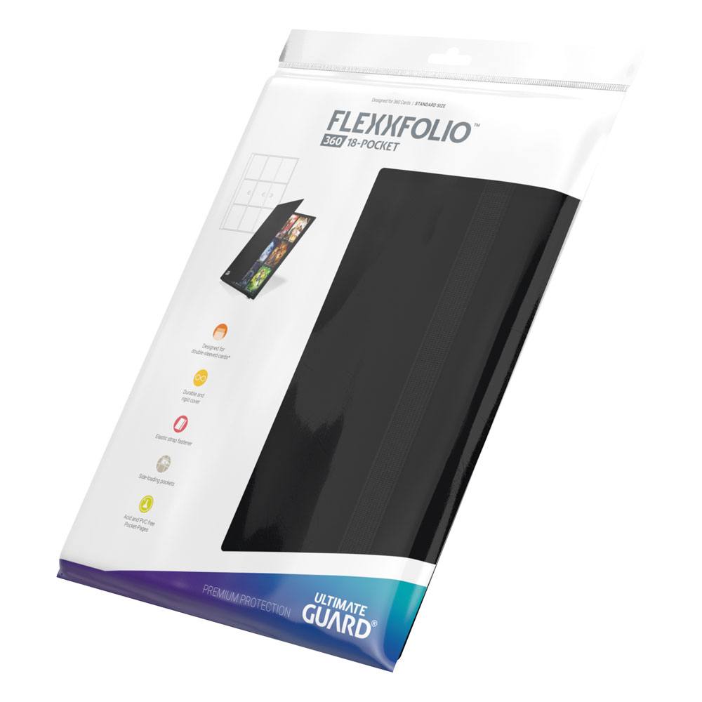 Ultimate Guard Flexxfolio 360 18 Pocket Black Ultimate Guard