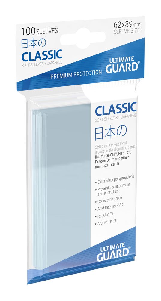 Ultimate Guard Classic Sleeves Japanese Size 100 Ultimate Guard
