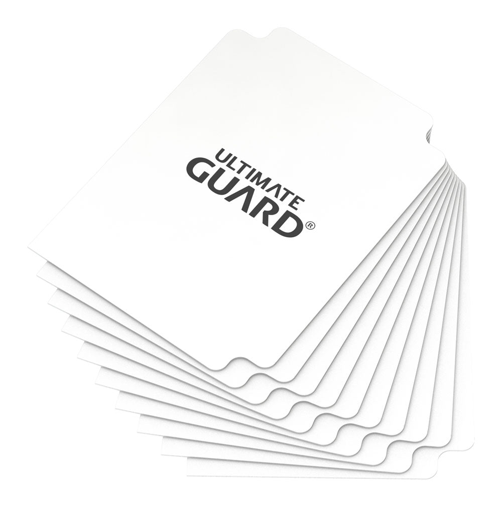 Ultimate Guard Card Dividers Standard Size 10 White Ultimate Guard