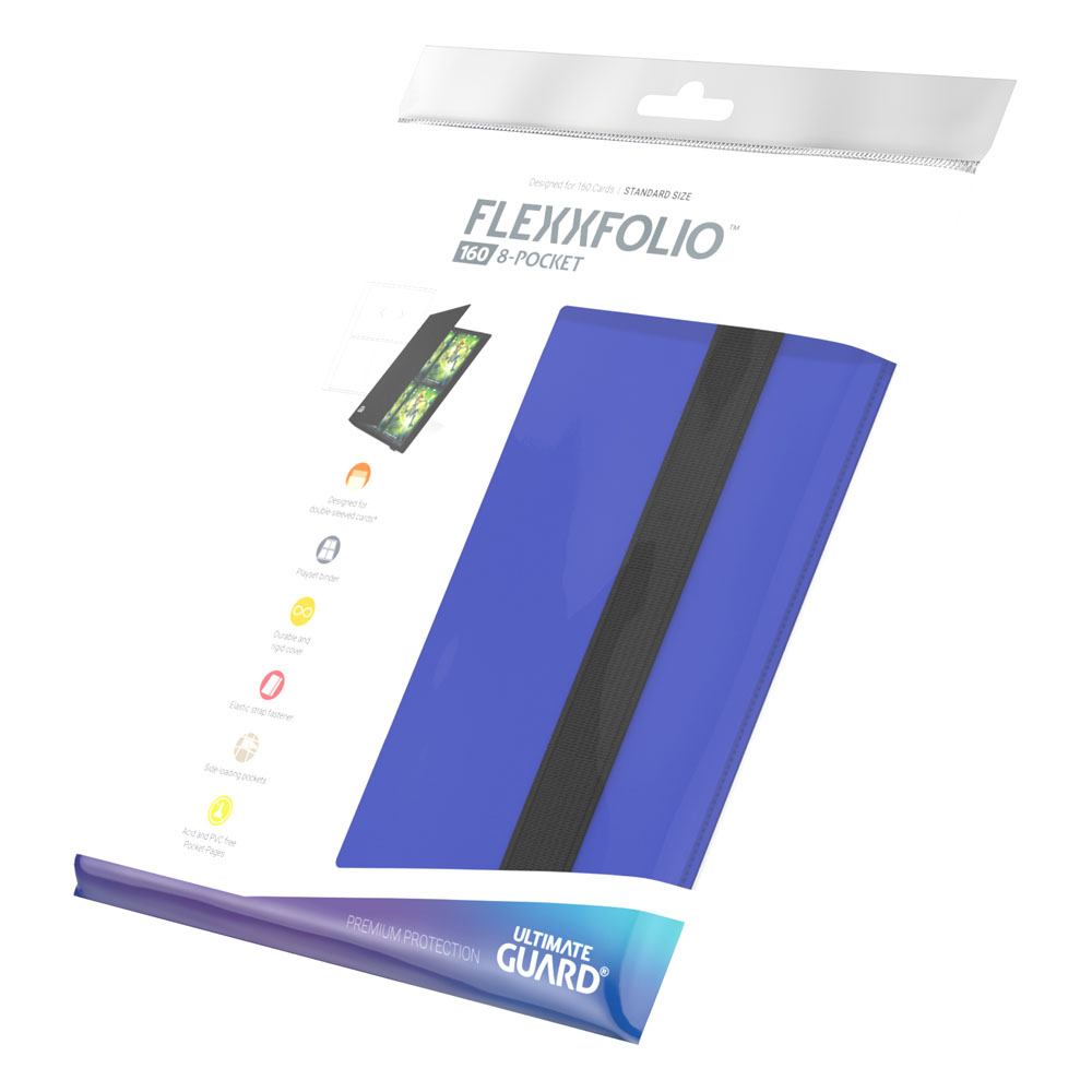 Ultimate Guard Flexxfolio 160 8 Pocket Blue Ultimate Guard