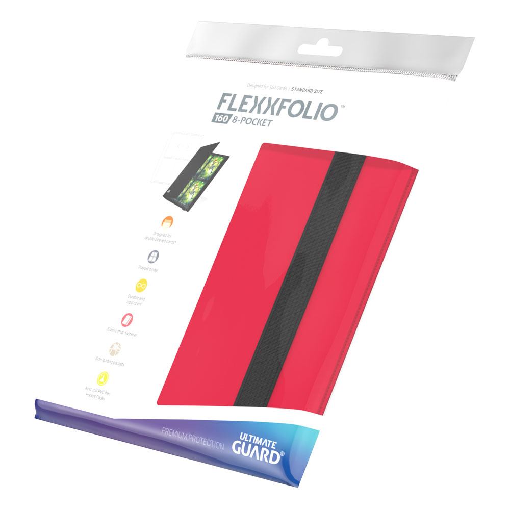Ultimate Guard Flexxfolio 160 8 Pocket Red Ultimate Guard