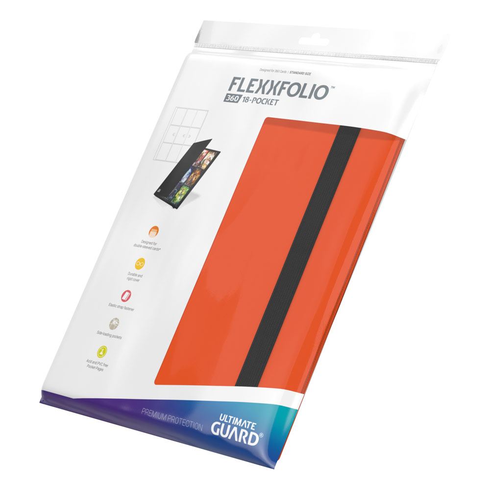 Ultimate Guard Flexxfolio 360 18 Pocket Orange Ultimate Guard