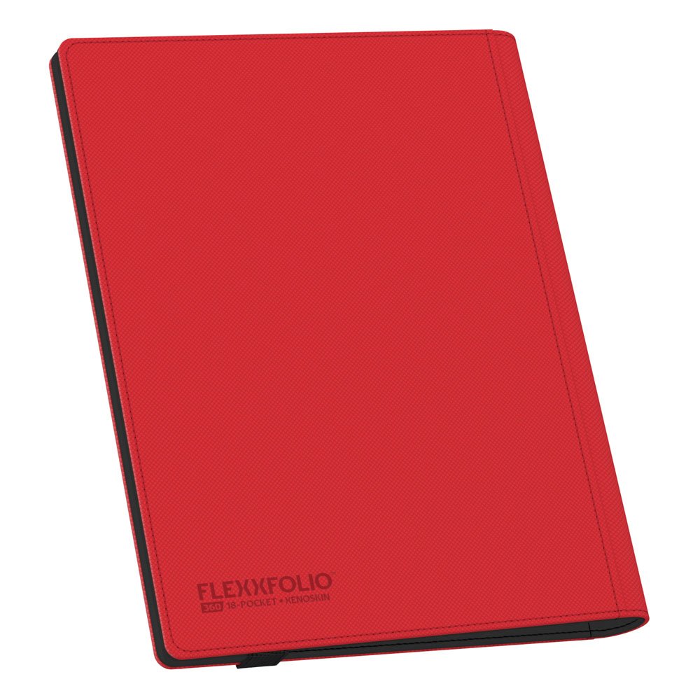 Ultimate Guard Flexxfolio 360 18 Pocket Xenoskin Red Ultimate Guard