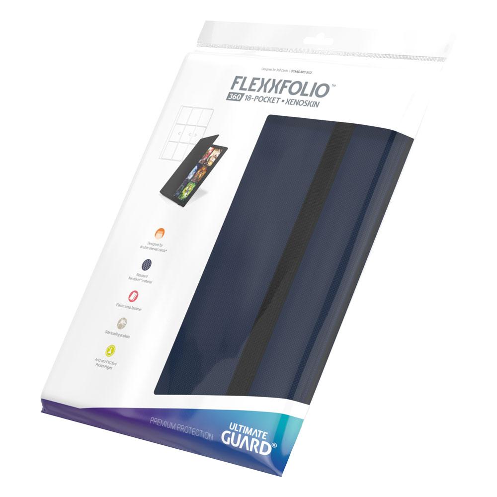 Ultimate Guard Flexxfolio 360 18 Pocket Xenoskin Blue Ultimate Guard