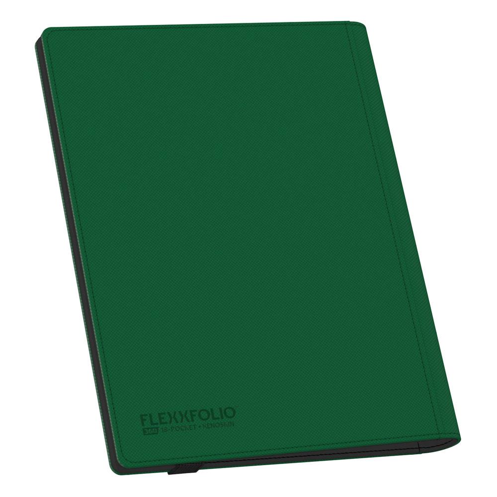 Ultimate Guard Flexxfolio 360 18 Pocket Xenoskin Green Ultimate Guard