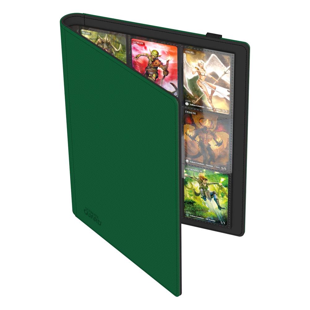 Ultimate Guard Flexxfolio 360 18 Pocket Xenoskin Green Ultimate Guard