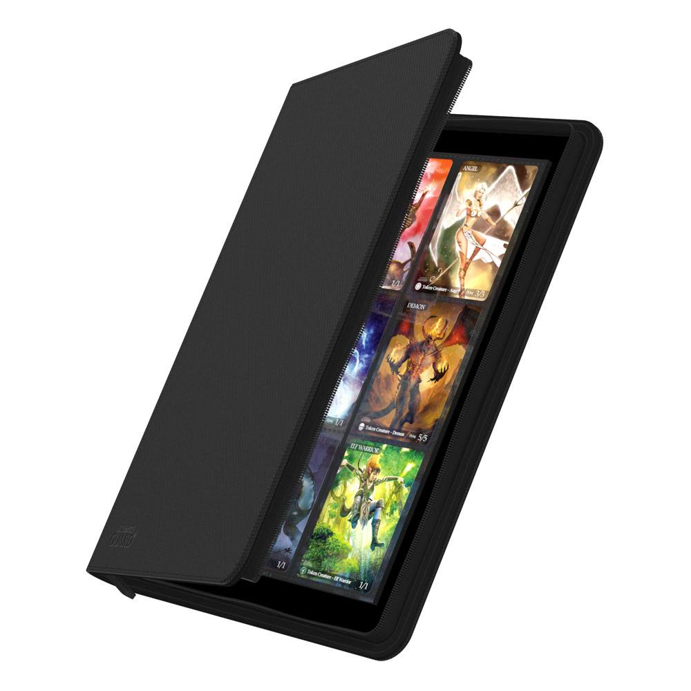 Ultimate Guard Zipfolio 360 18 Pocket Xenoskin Black Ultimate Guard