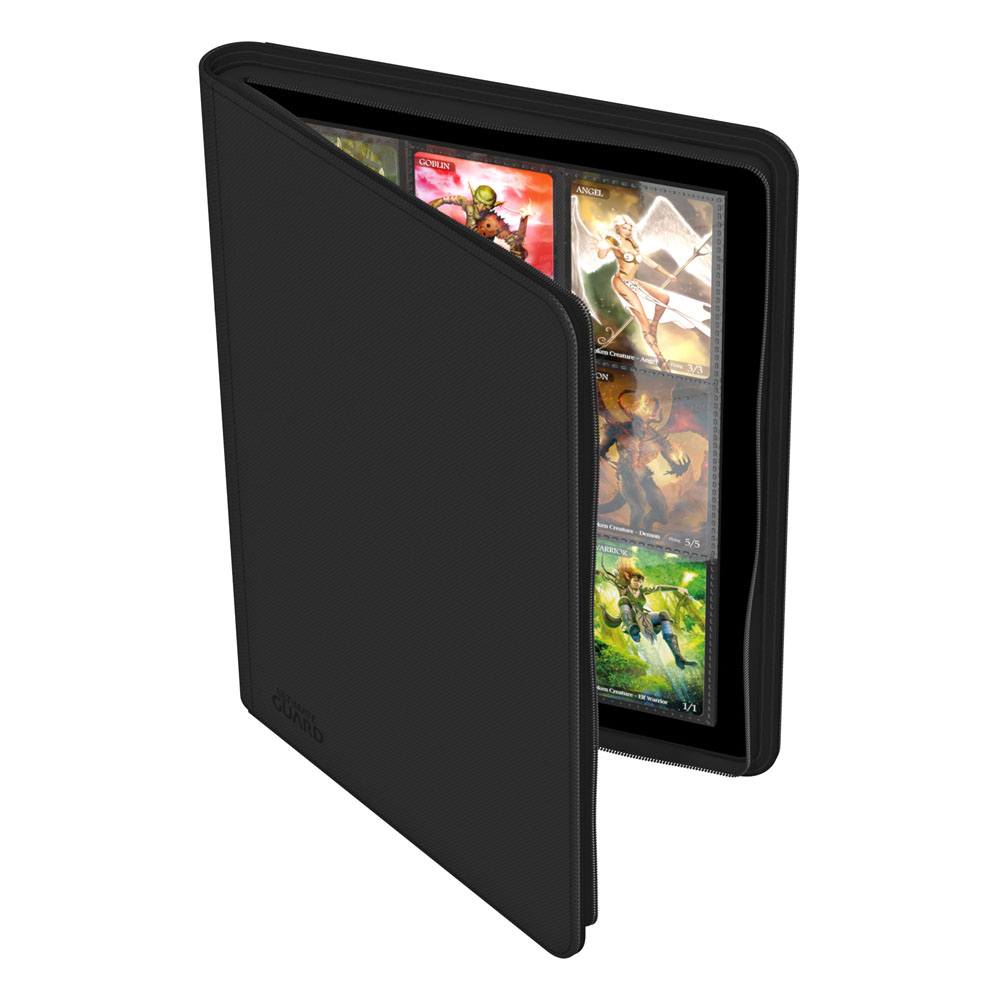 Ultimate Guard Zipfolio 360 18 Pocket Xenoskin Black Ultimate Guard