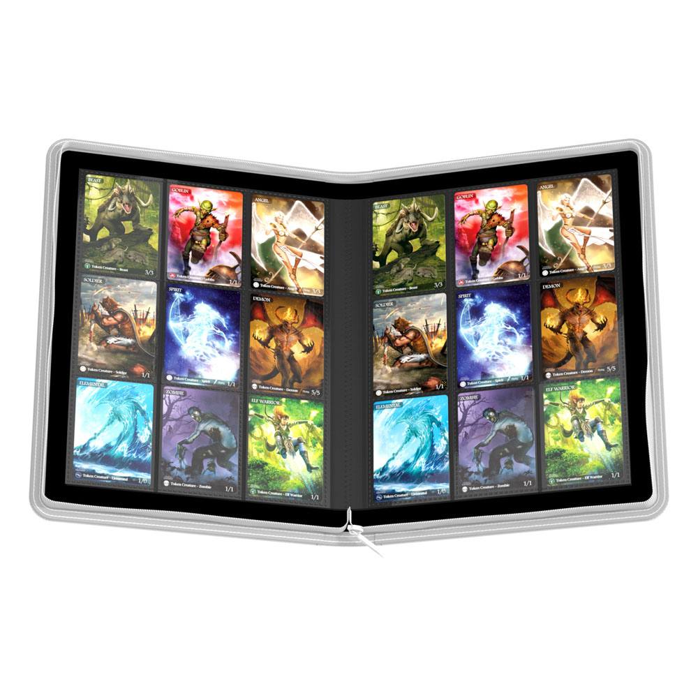 Ultimate Guard Zipfolio 360 18 Pocket Xenoskin White Ultimate Guard