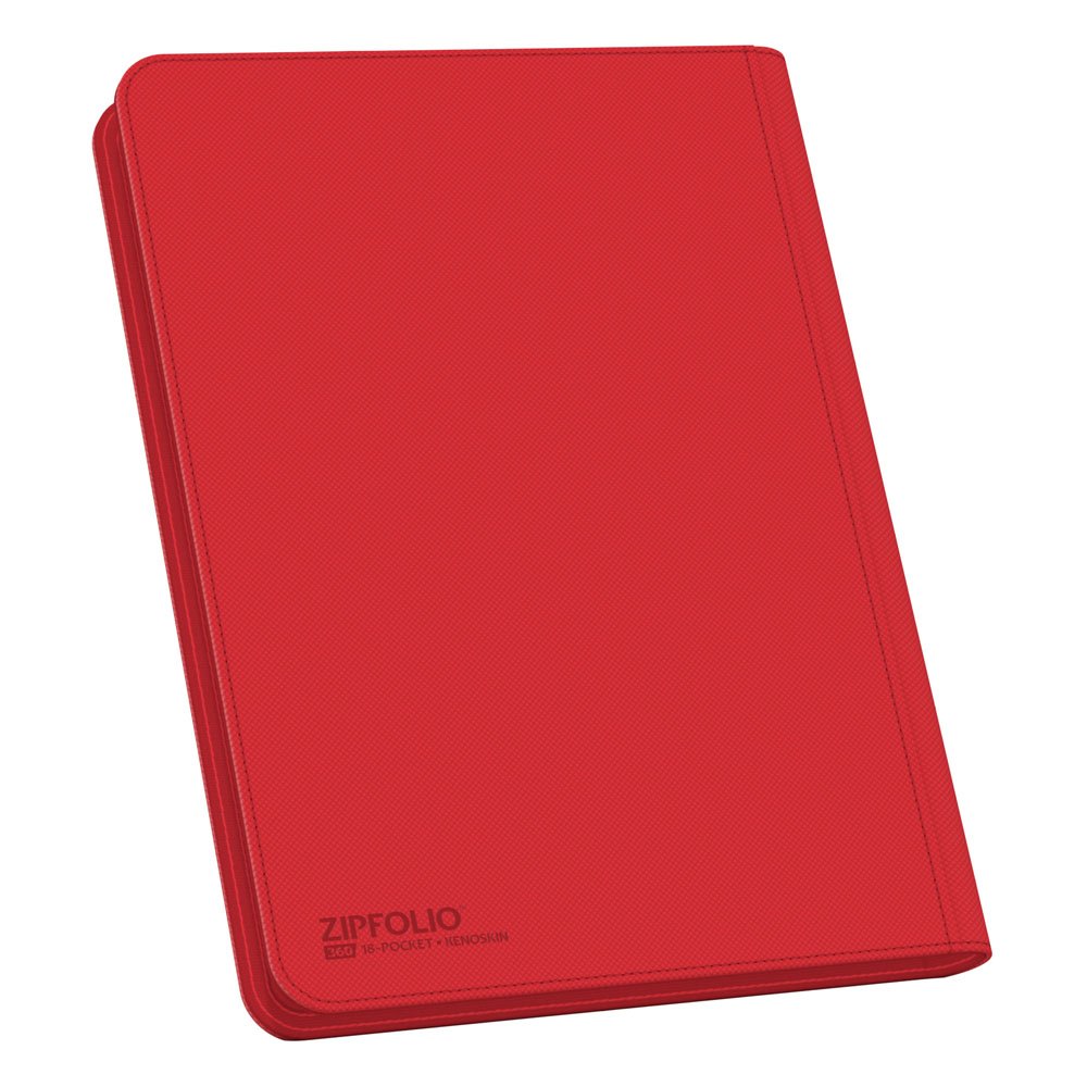 Ultimate Guard Zipfolio 360 18 Pocket Xenoskin Red Ultimate Guard