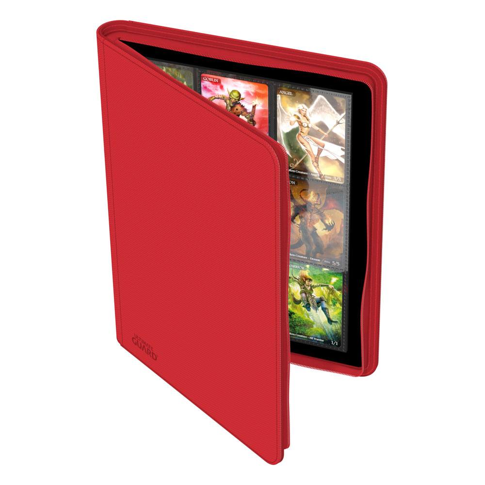 Ultimate Guard Zipfolio 360 18 Pocket Xenoskin Red Ultimate Guard