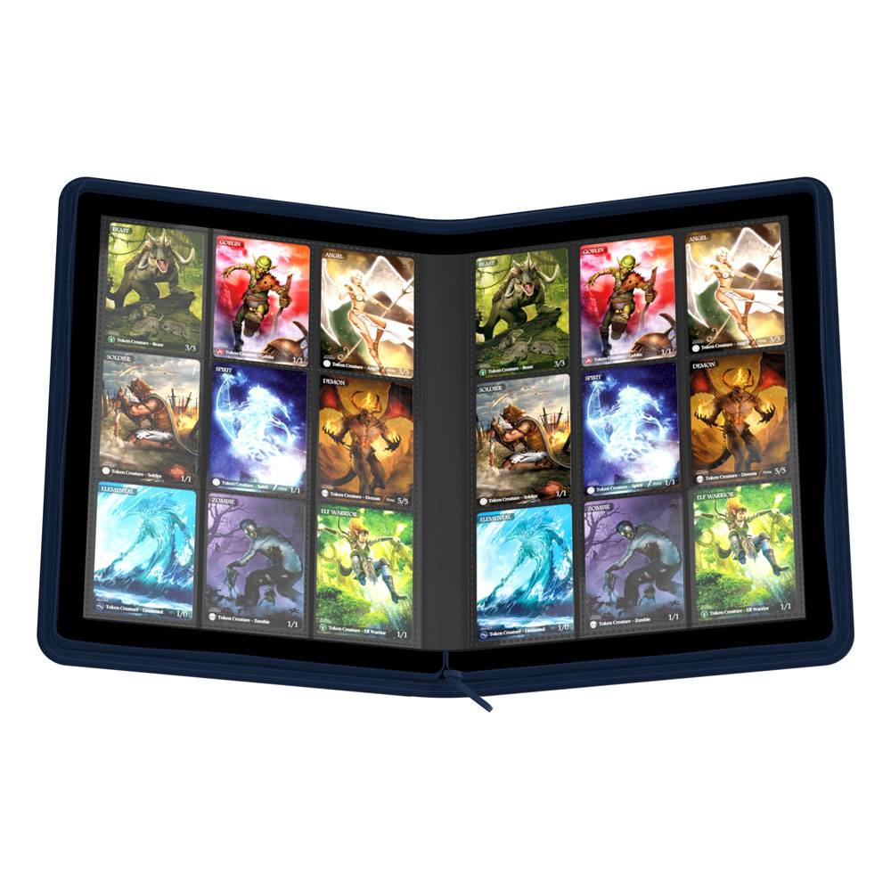 Ultimate Guard Zipfolio 360 18 Pocket Xenoskin Blue Ultimate Guard
