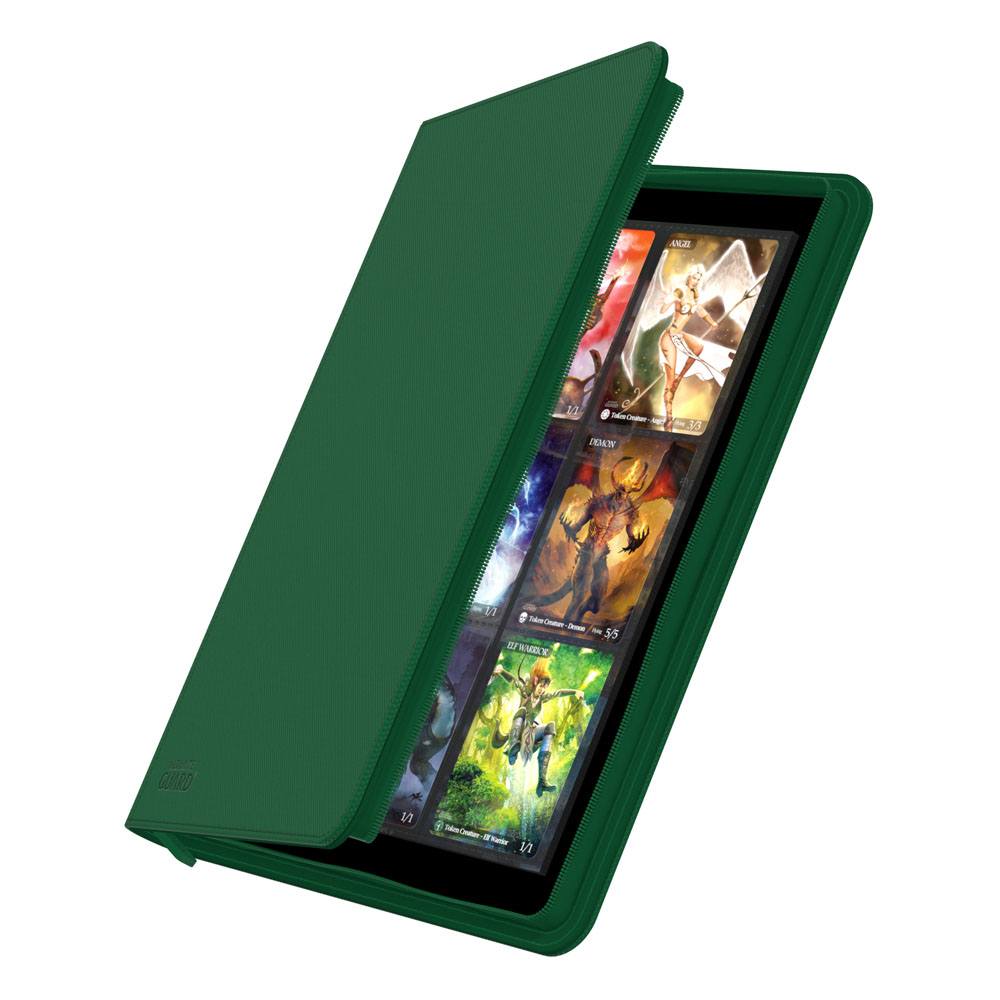 Ultimate Guard Zipfolio 360 18 Pocket Xenoskin Green Ultimate Guard
