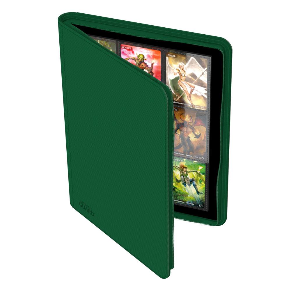 Ultimate Guard Zipfolio 360 18 Pocket Xenoskin Green Ultimate Guard