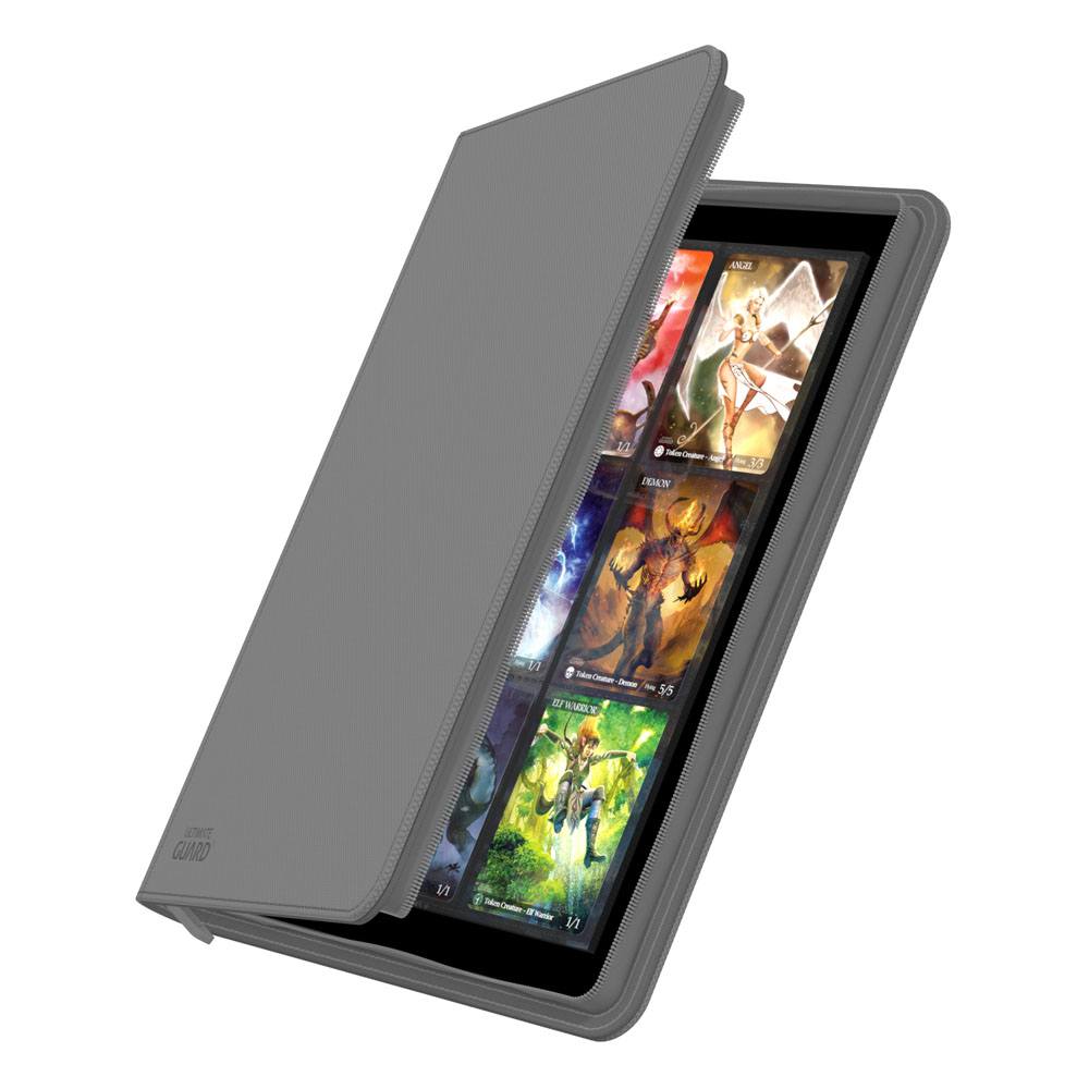 Ultimate Guard Zipfolio 360 18 Pocket Xenoskin Grey Ultimate Guard