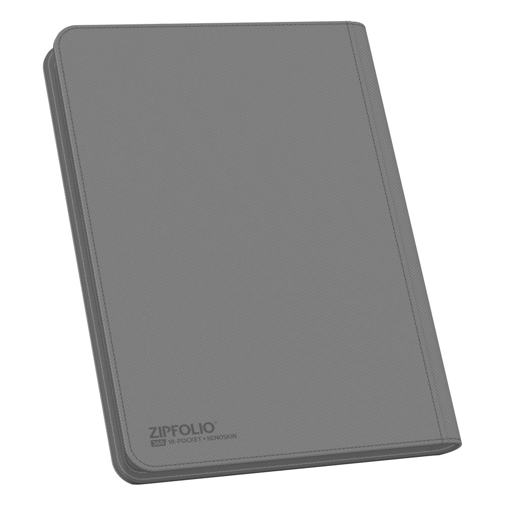 Ultimate Guard Zipfolio 360 18 Pocket Xenoskin Grey Ultimate Guard