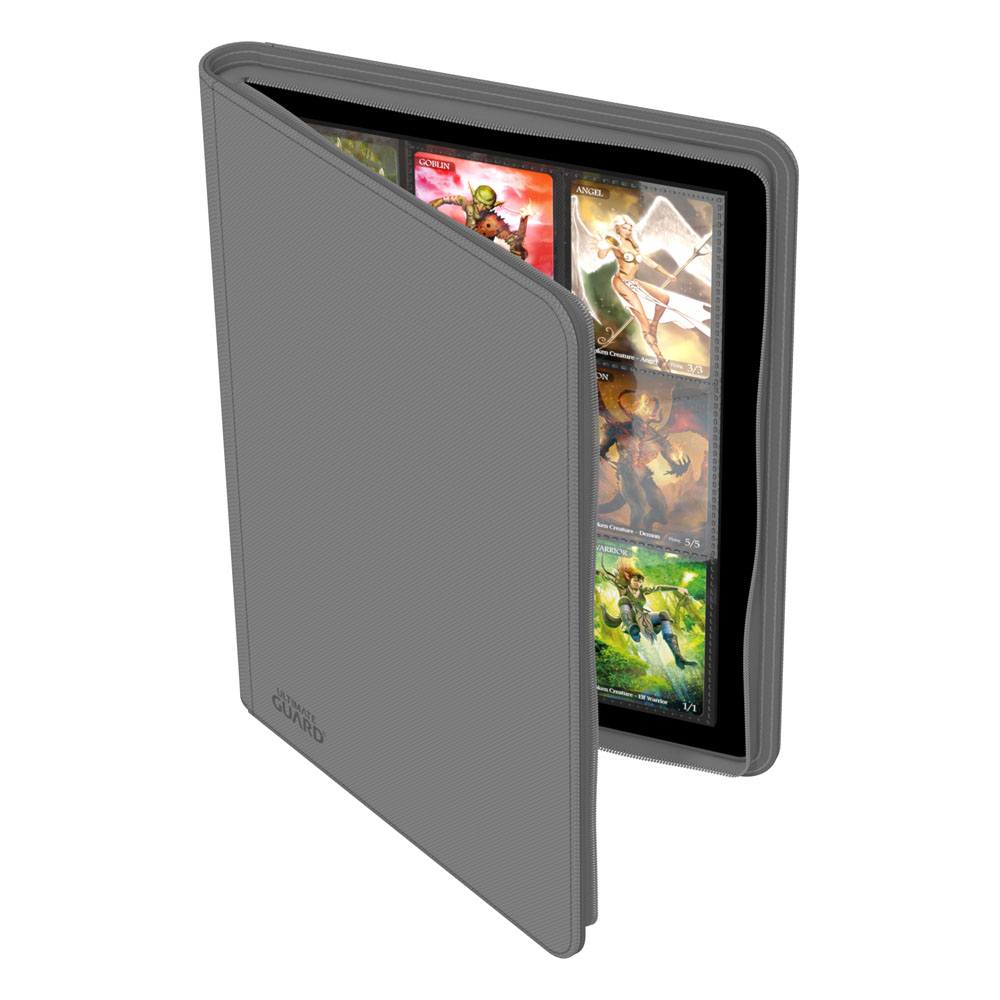 Ultimate Guard Zipfolio 360 18 Pocket Xenoskin Grey Ultimate Guard