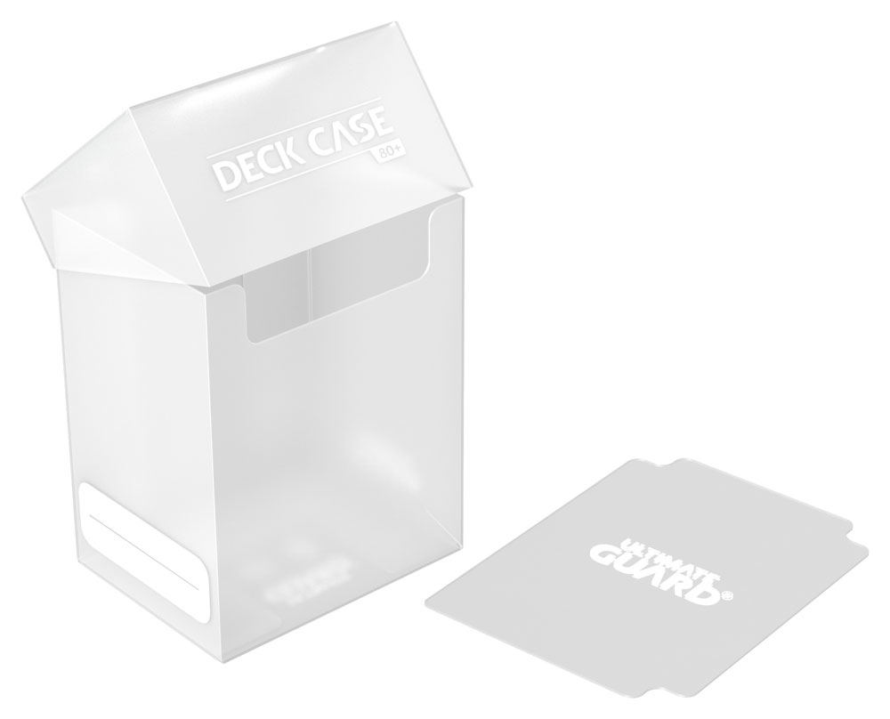 Ultimate Guard Deck Case 80+ Transparent Ultimate Guard